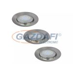   RÁBALUX 1163 Lite spot lámpa light GU10 3W Led 3-as szett 230V 3000K 240lm A+