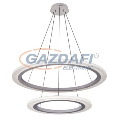 RÁBALUX 2429 Adrinne minimalista stílusú függeszték beépíthető LED,ezüst,IP40 230V 62W 4000K 4861lm A