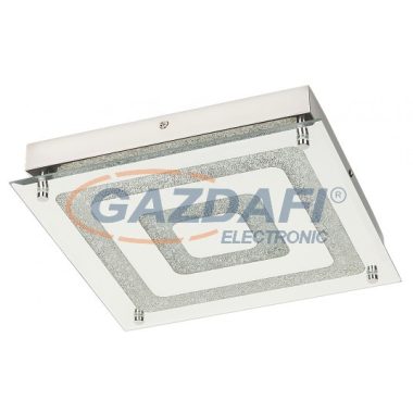 RÁBALUX 2483 Dagmar mennyezeti lámpa 300x300 LED 21W króm 230V 4000K 1260lm A