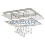   RÁBALUX 2502 Romina mennyezeti lámpa 350x350 LED 24W króm 230V 4000K 2000lm A+