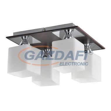 RÁBALUX 2772 Reda mennyezeti lámpa lámpa, E24 4x60W króm-wenge 230V