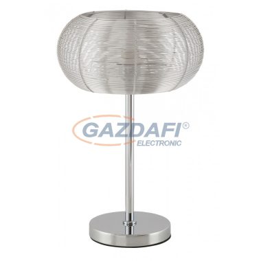 RÁBALUX 2907 Meda asztali lámpa, E27, 60W, ezüst 230V