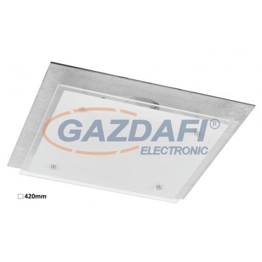 RÁBALUX 3031 June mennyezeti lámpa, LED 24W, ezüstfóliázott 230V A+