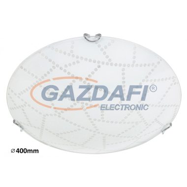 RÁBALUX 3226 Emory mennyezeti lámpa, 400x60mm, LED 18W, fehér/króm 230V A+