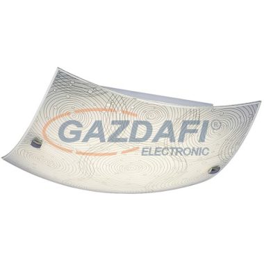 RÁBALUX 3237 Andra mennyezeti lámpa, 295x295mm, LED 12W, fehér/króm 230V A+