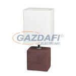   RÁBALUX 4928 Orlando kerámia asztali lámpa E14 40W wenge 230V