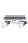 RÁBALUX 5022 Harold, fürdőszobai lámpa, LED 10W, IP44, króm/fekete/opál 230V 4000K 800lm A+