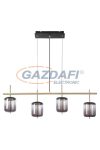 RÁBALUX 5028 Delice, függeszték , LED 24W, fekete/bronz/füst 230V  4000K 1920lm A