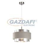   RÁBALUX 5383 Basil Függeszték E271XMAX 40W króm/ ezüst tölgy 230V