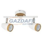   RÁBALUX 5565 Karen spot lámpa,2x4W, LED  fényforrással,fehér/bükk 230V  3000K 560lm A+