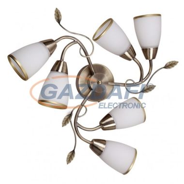 RÁBALUX 6146 Dreambells 6 ágú mennyezeti lámpa E14 6x40W bronz 230V