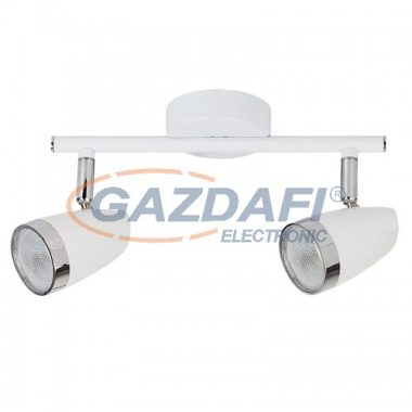 RÁBALUX 6667 Karen 2-es spot lámpa LED 2x4W fehér/króm 230V 3000K 560lm A+