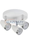 RÁBALUX 6668 Karen 3-as spot lámpa LED 3x4W fehér/króm 230V 3000K 840lm A