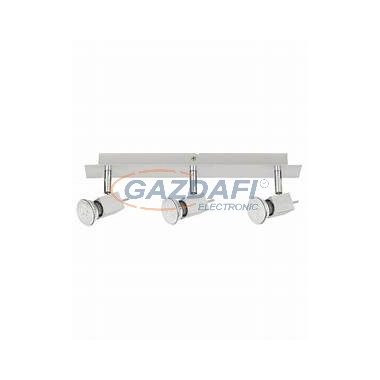 RÁBALUX 6759 Agata 3-as spot lámpa GU10 3x5W alumínium 230V 3000K 1200lm A+