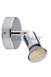 RÁBALUX 6986 Norton LED 1-es spot lámpa GU10 1x3W króm 230V 3000K 220lm A+