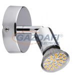   RÁBALUX 6986 Norton LED 1-es spot lámpa GU10 1x3W króm 230V 3000K 220lm A+